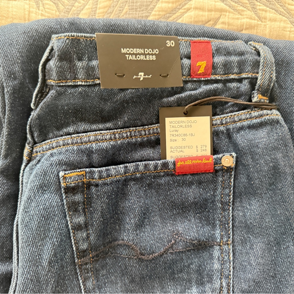 7 for All Mankind Modern Dojo Tailorless 30